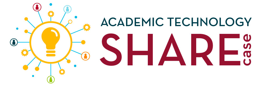 Academic Technology Sharecase banner with logo